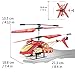 GPTOYS Remote Control Helicopter 4 Channel Indoor RC Toys with LED Light G620