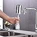 WINGSOL WINGSOL Faucet Water Filter Stainless-Steel Reduce Chlorine Speedy Flow, Japan PAC Filter Improve Taste, Faucet Filters for Faucets-Fits Standard Faucets (CRM-1P)