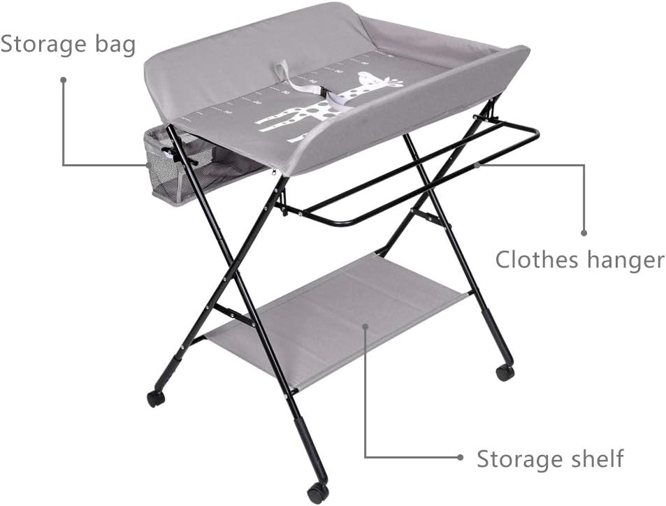 mobile baby changing unit
