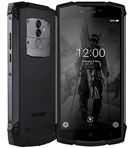 DOOGEE-S55-55-Pulgadas-relacin-18-9-Android-80-Smartphone-al-Aire-Libre-IP68-Impermeable-Antipolvo-Antigolpes-Carga-rpida-de-la-batera-5500mAh-Octa-Core-4GB-64GB-Negro