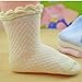 DmsBanga 5 Pairs Summer Mesh Thin Cotton Socks Pointelle For Newborn Baby Toddler