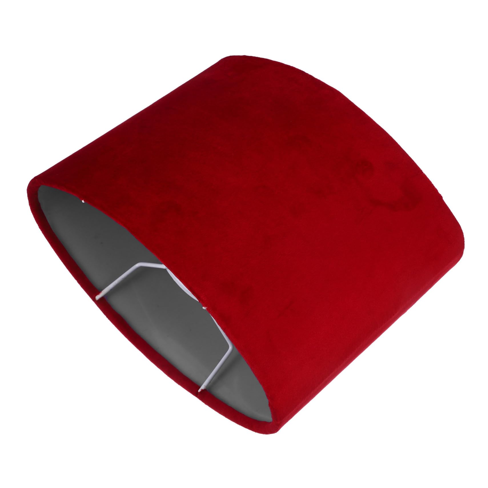 GLSTOY Oval Velvet Lamp Shade Replacement for Table and Floor Lamps Softens Light Vintage Decor Suitable for Bulbs Lint and Material Home Lighting Accessory