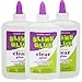 Maddie Rae's Slime Making Clear Glue (3 Pk - Larger 8oz Bottles) - Non Toxic, School Grade Formula for Perfect Slime Crafts