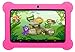KOCASO [7 INCH] Quad Core [Android 4.4 KitKat] Kid's HD Tablet PC- 8GB Storage W/ 32GB Expandable Memory, 1024x600, Dual Camera, WiFi & Bluetooth, Micro USB/SD Card Slot, Google Play Apps- (Pink)