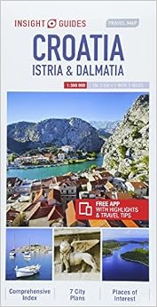 Insight Guides Travel Map Croatia (Insight Travel Maps), by Insight Guides