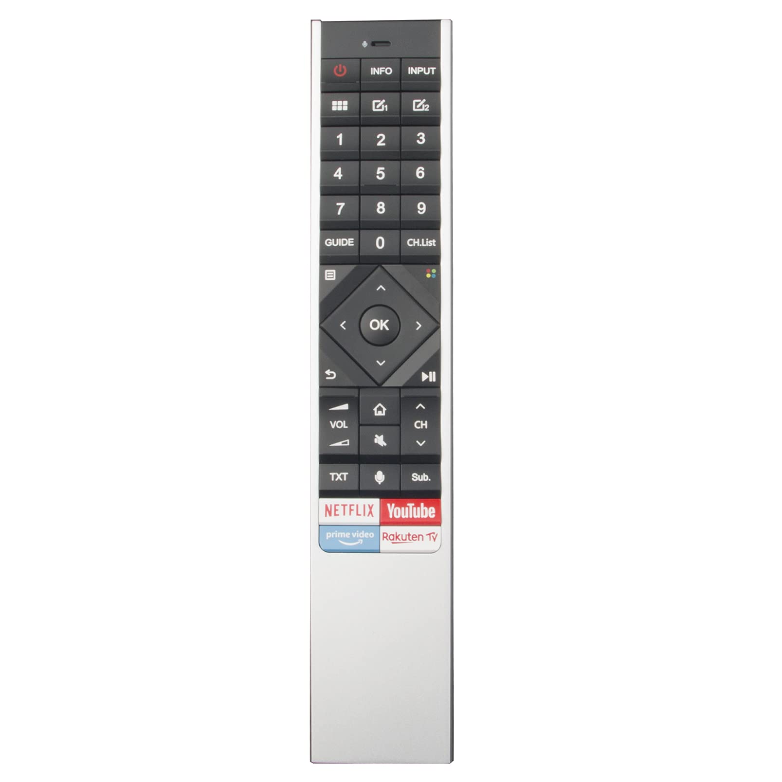 ALLIMITY ERF6A62 Remote Control Replace fit for HE55U7A9EUWTSG HE65U7A9EUWTSG HE55A8000KWTSG HE100L5 HE55U6F1UWTSG HE65U6F1UWTSG HE55U7A9EUWTSG HE65U7A9EUWTSG HE55A8000KWTSG HE100L5 HE55U6F1UWTSG