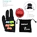 MAGICYOYO V6 Locus Responsive Yoyo for Kids & Beginners, Professional Yoyos Tricks, Metal Yo-yo+ Yo Yo Glove+ 5 Yo-yos Strings+ Pouch Kit, Red