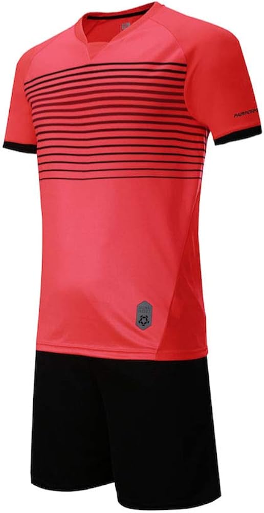 Premium Boys' Soccer Jerseys Sports Team Training Uniform | Age 6-12 |Sports Shirts and Short Set | Boys-Girls-Youth.