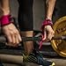 Harbinger Padded Cotton Lifting Straps with NeoTek Cushioned Wrist (Pair)