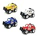 VANTIYAUS Toy Jeep , 4 Pcs Pullback Jeep Wrangler Vehicles Toys Gifts Models ,Gift for Kids (Color Random)
