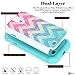 Galaxy S4 Glitter Case for Girls Women Kids, NageBee Sparkle Bling Studded Rhinestone Diamond Shockproof Hybrid Cover Cute Case for Samsung Galaxy S4 -Wave