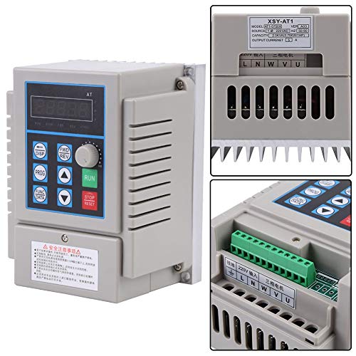 Variable Frequency Drive VFD,1pc AC 220V 0.75kW Variable Frequency Drive VFD Speed Controller Inverter Single Phrase - Thumbnail 5