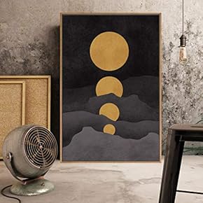 Framed Home Artwork Abstract Scenery for Living Room Bedroom