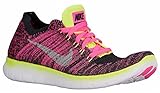 NIKE Girls Free RN Flyknit Running Shoes (7 (M) US