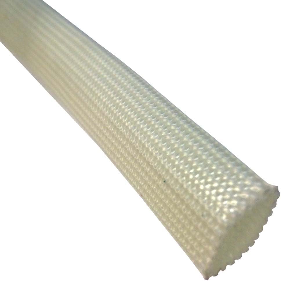 6mm (0.23") Acrylic Coated Fiberglass Sleeving (Clear