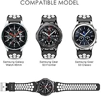 Yayuu Gear S3 Frontier/Classic Correa de Reloj, Reemplazo de Banda ...