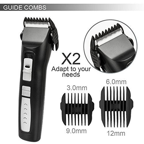 Oneisall Heavy Duty Dog Hair Clippers, Professional Rechargeable