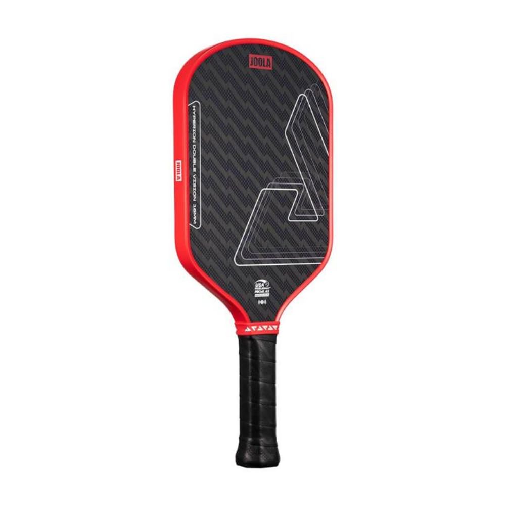 Photo 1 of Hyperion Double Vision 16mm Pickleball Paddle - Signature Paddle Shape - Aramid Surface for Softer Responsive Touch - SK Film for Reduce Vibration - USAP Approved - NFC Chip Enabled