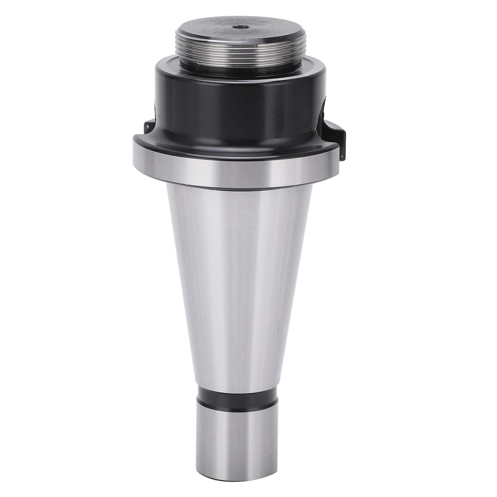 Indexable End Mill Holder for CNC Milling Machines Hardened HSS Boring Tool Holder with 1-1/2"-18UNF Thread, NT40 Taper, M16 Shank