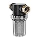 Remes Filter Attachment Garden Hose Pressure Washer Pump Inlet Water Metal Outdoor Gardening, Sediment Filter 3/4 40 mesh