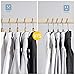 Premium Velvet Hangers - No Shoulder Bumps Suit Hangers with Chrome Hooks,Non Slip Space Saving Clothes Hangers,(Pack of 50) Heavyduty,Rounded Hangers for Sweaters,Coat,Jackets,Pants,Shirts,Dresses