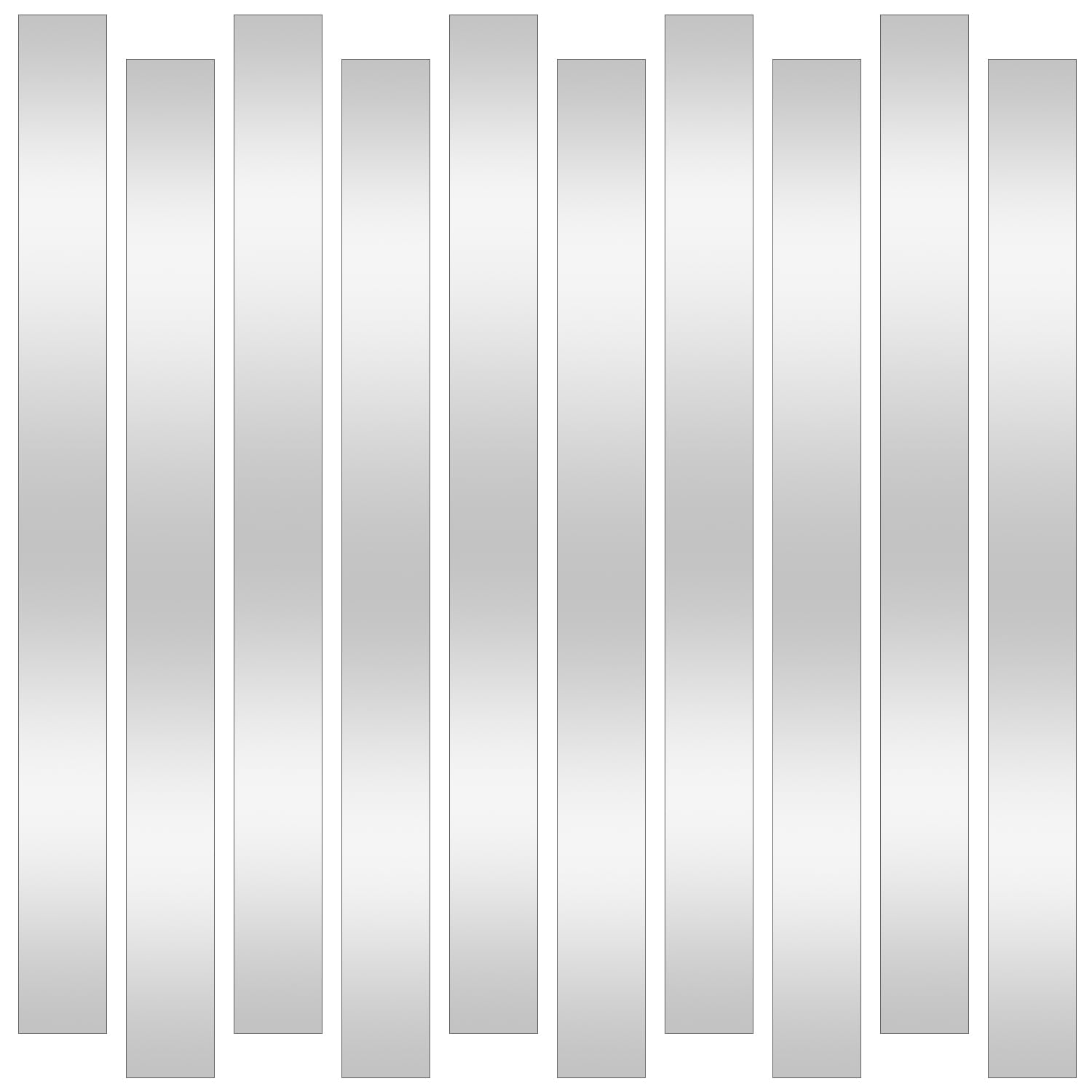 Photo 1 of 10 Pcs 304 Stainless Steel Strips, 12" Length x 1" Width x 0.02" Thickness Thin Metal Shims for Leveling, Stainless Sheet Shim Stock, Steel Shims for Kitchen Trim Gap Filler Tools Home Improvement