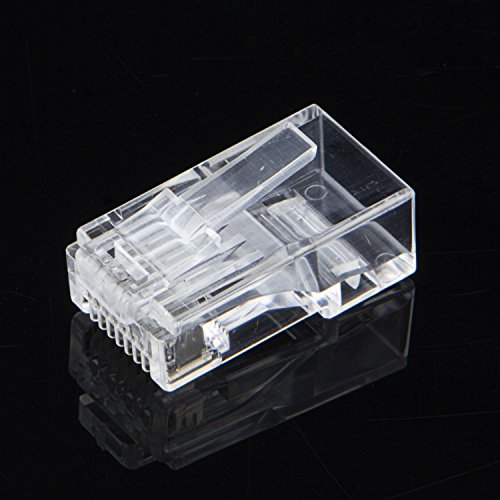 Cat6 RJ45 Ends 100 PACK Connector Cat6a/Cat5e Ethernet Cable Crimp Connectors UT eBay Cat6 RJ45 Ends 100 PACK Connector Cat6a/Cat5e Ethernet Cable Crimp Connectors UT eBay