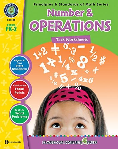 Number and Operations, Grades PK-2 [With 3 Transparencies] (Principles & Standards of Math) Perfect Paperback – 1 Jan 2010