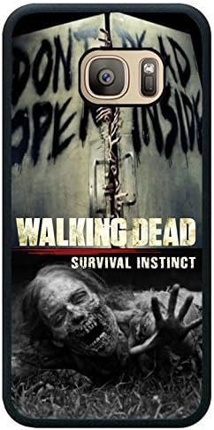 Genuine Samung Galaxy S7 The Walking Dead (2) Black Phone Case