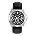 Bulova Men's 96C113 Stainless Steel Watch with Black Leather Strap