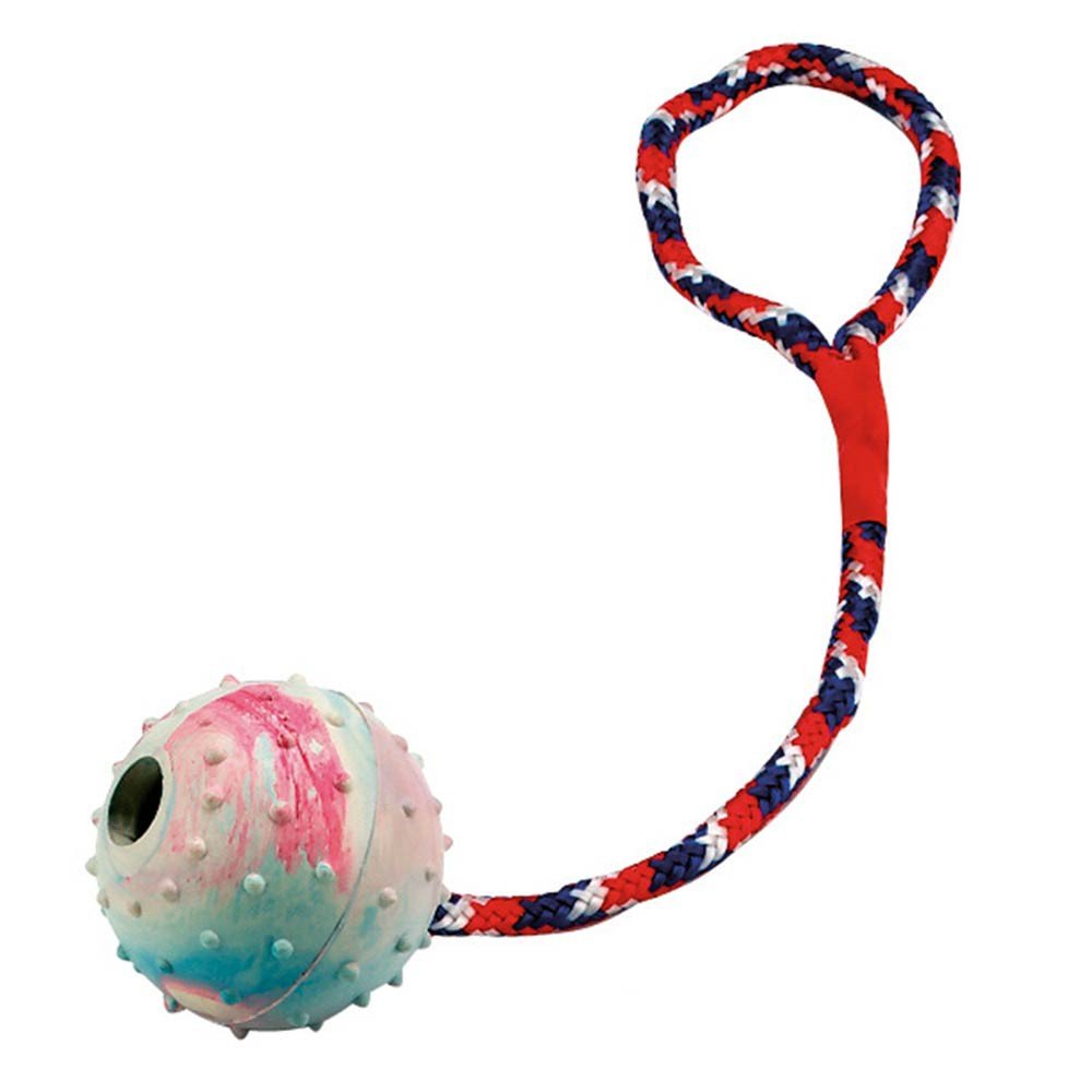 Kerbl Multi-Power Playing Ball with Rope, 30 cm