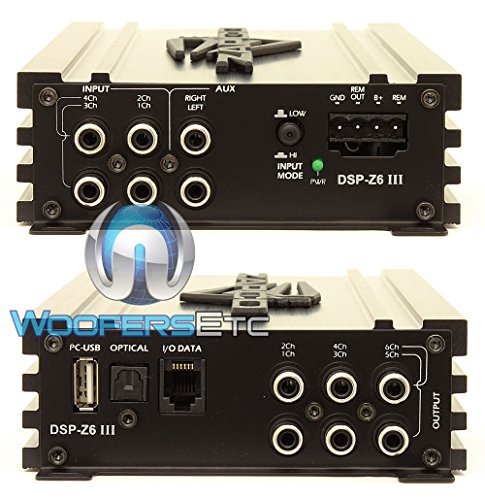 Zapco DSP-Z6 III 4 In/6 Out Full function DSP - OEM Processor - No Networking Capabilities