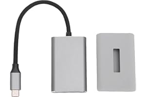 XUMIUZIY USB C to AR Glasses Adapter, Charge and Play Hub with PD 100W Charging 4K 60Hz Transfer, for XREAL RayNeo AR XR Glas