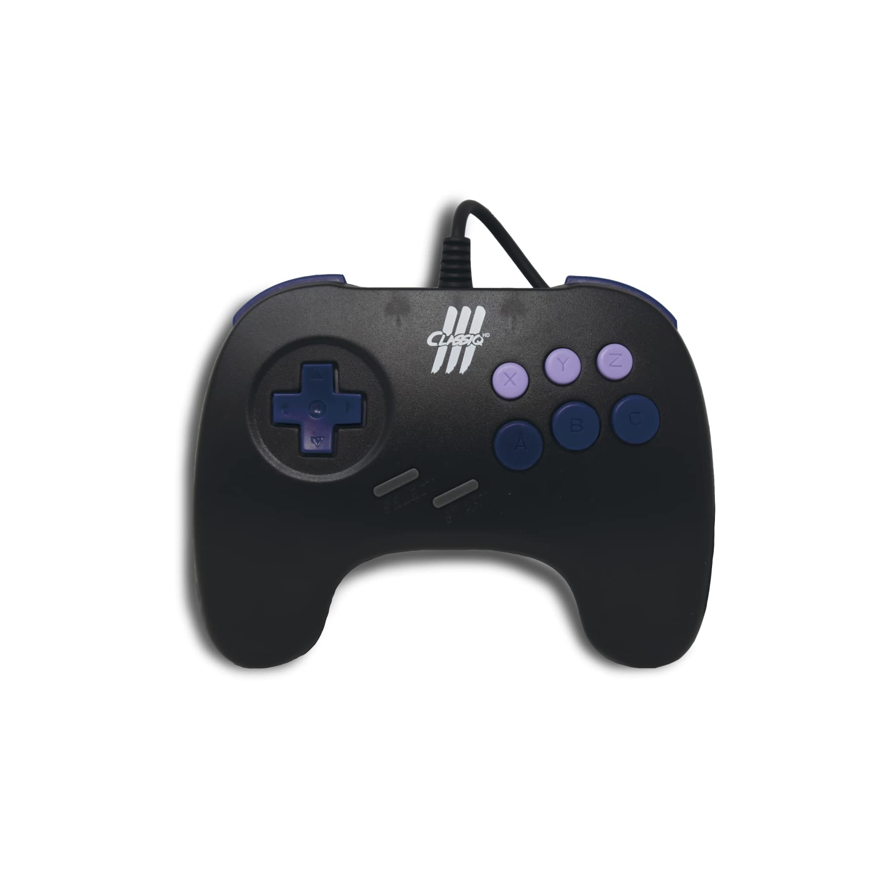 Old Skool Classiq 3 HD 720p 3 in 1 Video Game System, Black Compatible with SNES/NES Nintendo and Super Nintendo and Sega Genesis cartridges