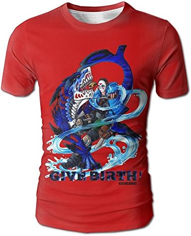 XMNOOKU2 RNFIIEW H20-Delirious 3D Cool Printed Mens T Shirts Short Sleeve Tops Crew Neck Clothing Tees