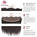 Beauhair Brazilian Straight Hair 3 Bundles with Frontal (18 20 22+18Frontal) 13x4 Ear to Ear Lace Frontal Closure With Bundles Unprocessed Virgin Human Hair Bundles With Frontal Natural Color