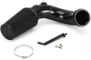 ZANILIA 4inch Cold Air Intake Kit Fits 2007.5 2008 2009 2010 2011 2012 Dodge Ram 2500 3500 6.7L Cummins Diesel(Black)