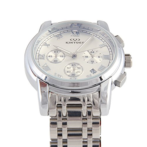 Original quartz metal case and steel band fashion busin…