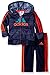 adidas Baby Boys' Zip Hoodie and Pant Set, Dark Indigo, 12 Months