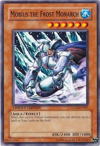 Yu-Gi-Oh! - Mobius the Frost Monarch (GLD2-EN007) - Gold Series 2 - Limited Edition - Common