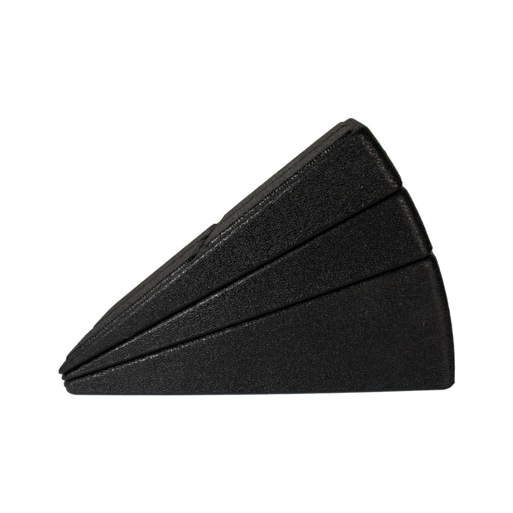 Fitness Mad Set of 3 Squat Wedge Calf Stretcher, 4 Adjustable Angles, Non-Slip Slant Board for Balance Training, Adjustable Incline Boards, Anti Slip Design for Squats and Calf Raises