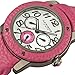 Akribos XXIV Women's AK560RD Quartz Multi-Function Genuine Leather Watch