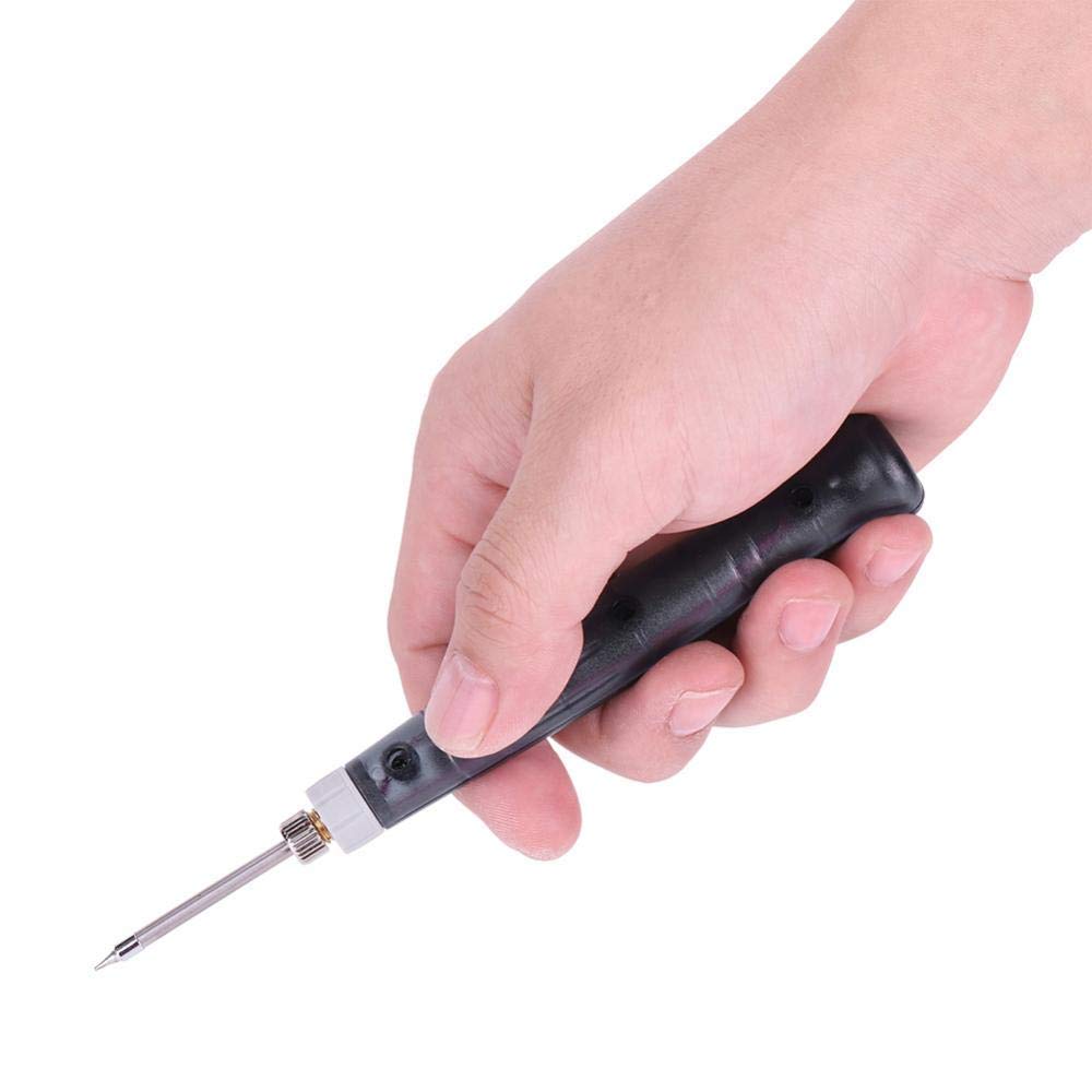 Bewinner USB Soldering Iron 5V 8W Fast Cooling & Heating Soldering Iron - Mini Tip Soldering Irons for Small Parts and Other Small Welding Works - Protective Cap Ensures Safety of