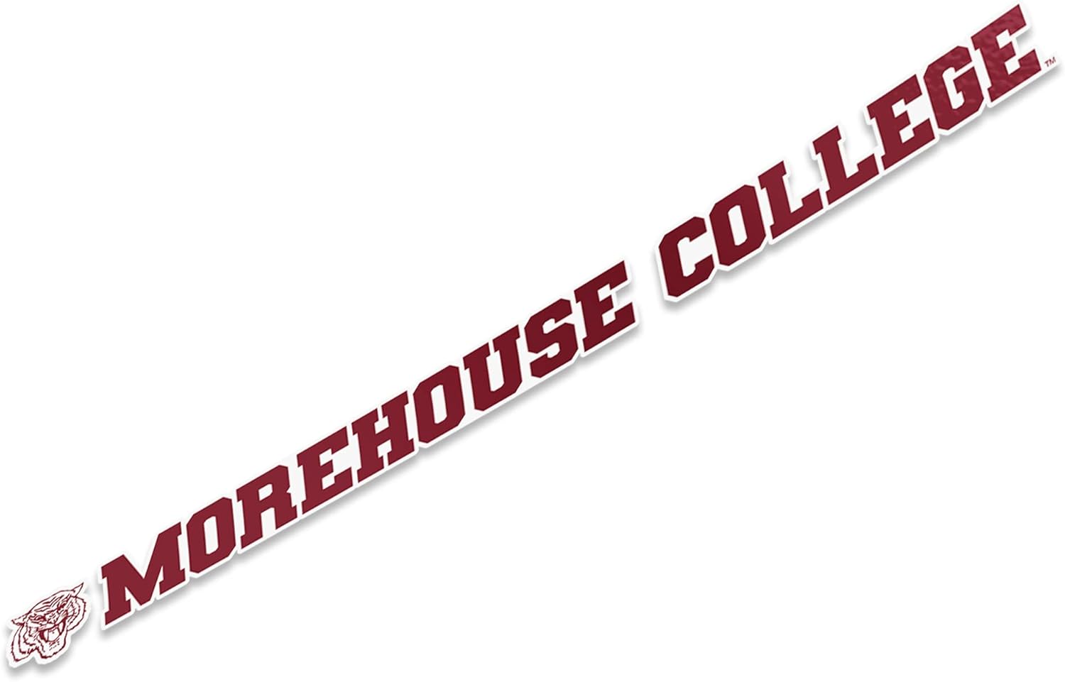 Morehouse College Name Logo Vinyl Decal Laptop Water Bottle Car