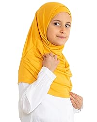 Prien Easy To Wear Hijab For Girls, Muslim Scarf