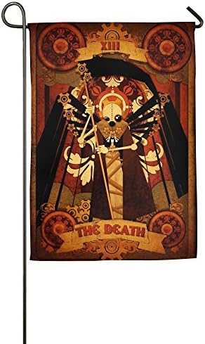Wyfcxc Tarot Seasonal Garden Flags Wear-resisting 12 X 18 Not Faded Yard Outdoor Flag