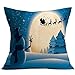 Pillow Case,Vovotrade Christmas Sofa Bed Home Decor Pillow Case Cushion Cover 45cmx45cm/17.7