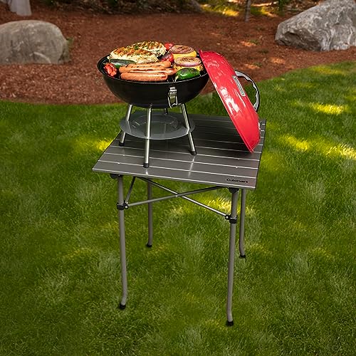 Cuisinart Outdoor Portable Charcoal Grill, 14", Red (CCG-190RBC)