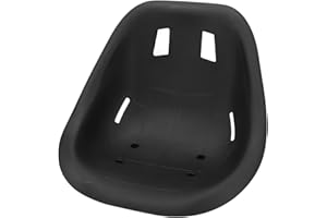 Depisuta Go Kart Car Seats, Comfortable Ergonomic Design, Black, Universal Fit, Suitable for Go Karts, Drift Cars, Balance Ca