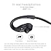 Dacom Athlete Waterproof Bluetooth headset Wireless sport headphones stereo music earphones fone de ouvido with microphone & NFC (Black)